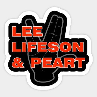 LLAP Lee, Lifeson & Peart Sticker